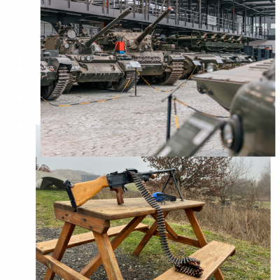 Tank riding+Mashine Gun